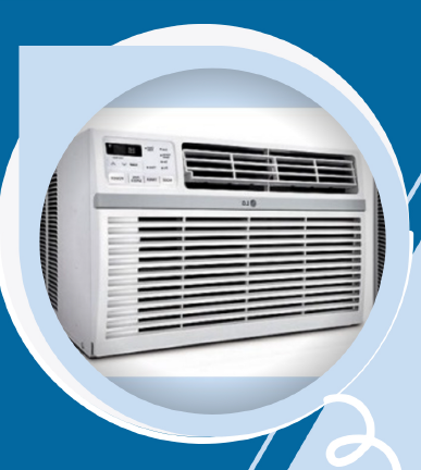 Photo of air window air conditioning unit